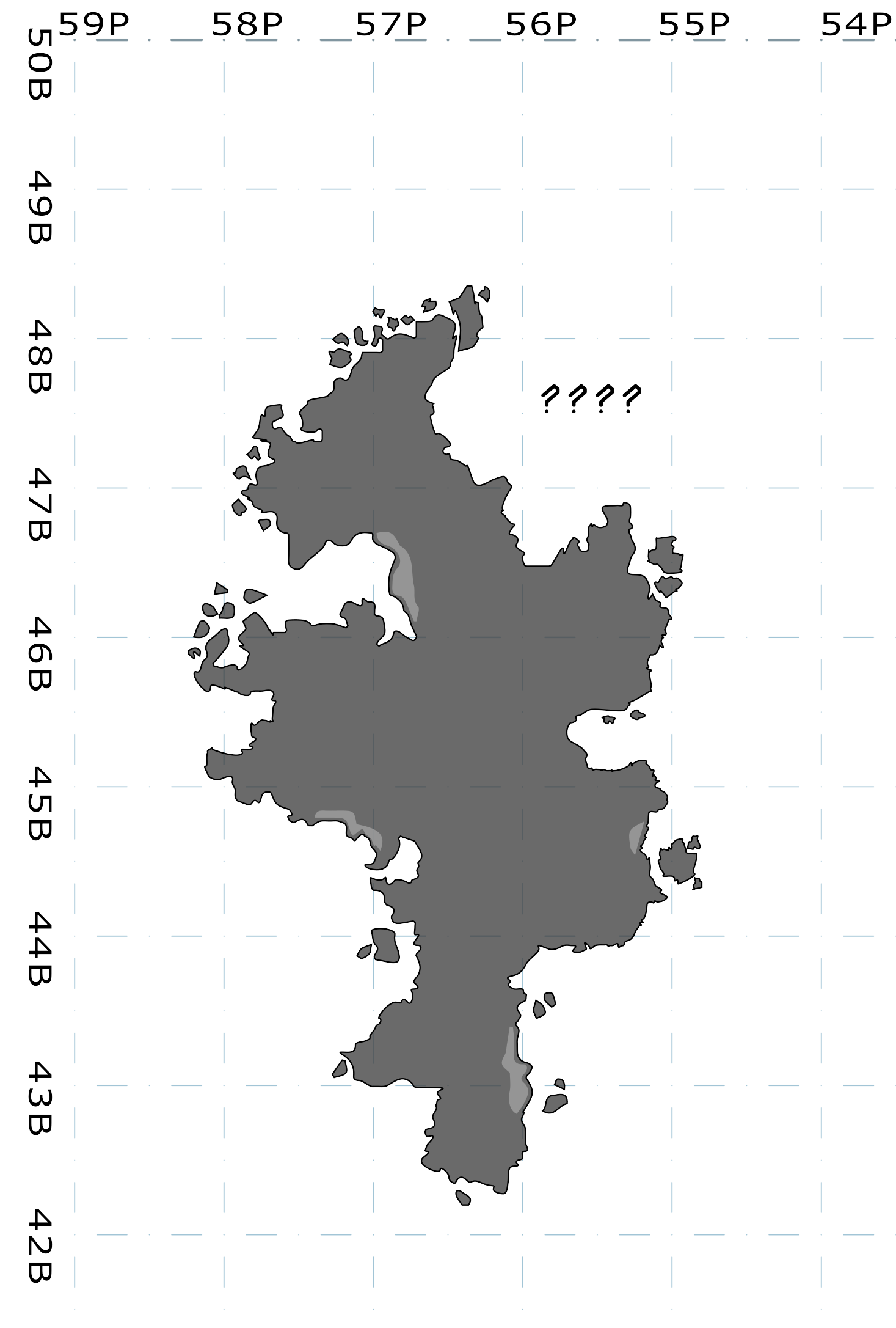 Plan de l'île